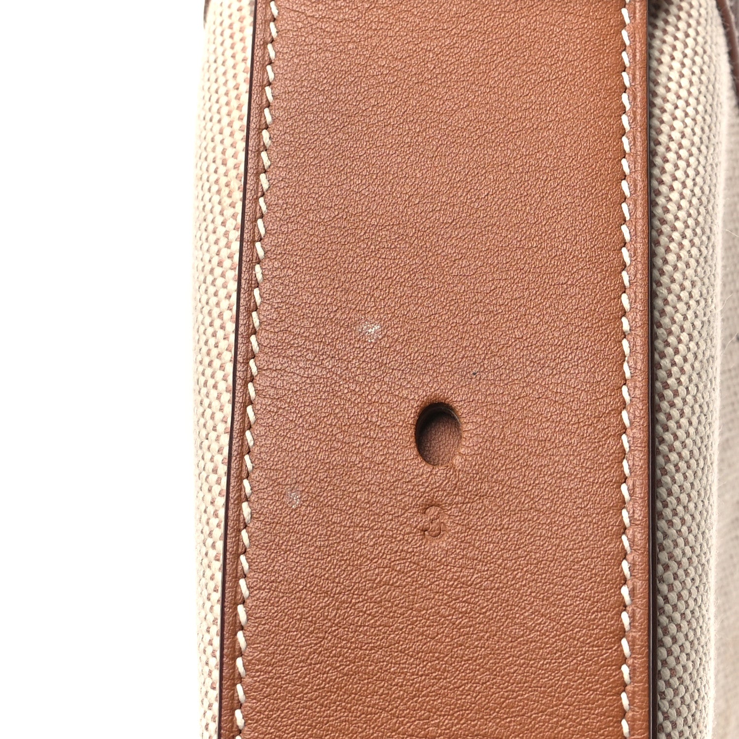 Hermes Canvas Swift Arcon Beige Gold 11 of 12
