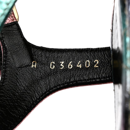 Chanel Goatskin Fantasy CC Pearl Thong Sandals 39 Multicolor 6 of 9