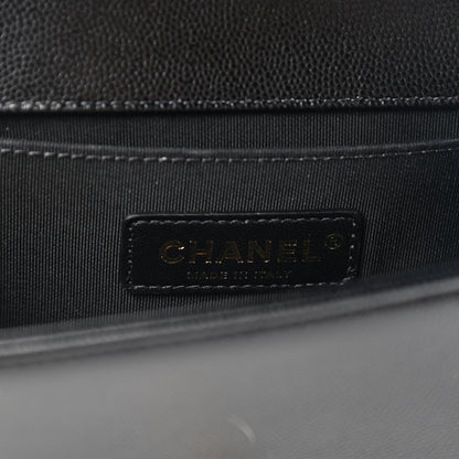 Chanel Caviar Quilted Small Boy Flap Black 6 of 9