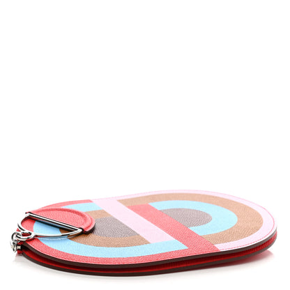 Hermes Epsom In-The-Loop-To-Go Pouch Multicolore Rouge De Coeur 4 of 9