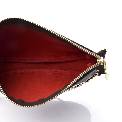 Louis Vuitton Monogram 2020 Christmas Animation Bumper Cars Mini Pochette Accessories Coquelicot 4 of 9