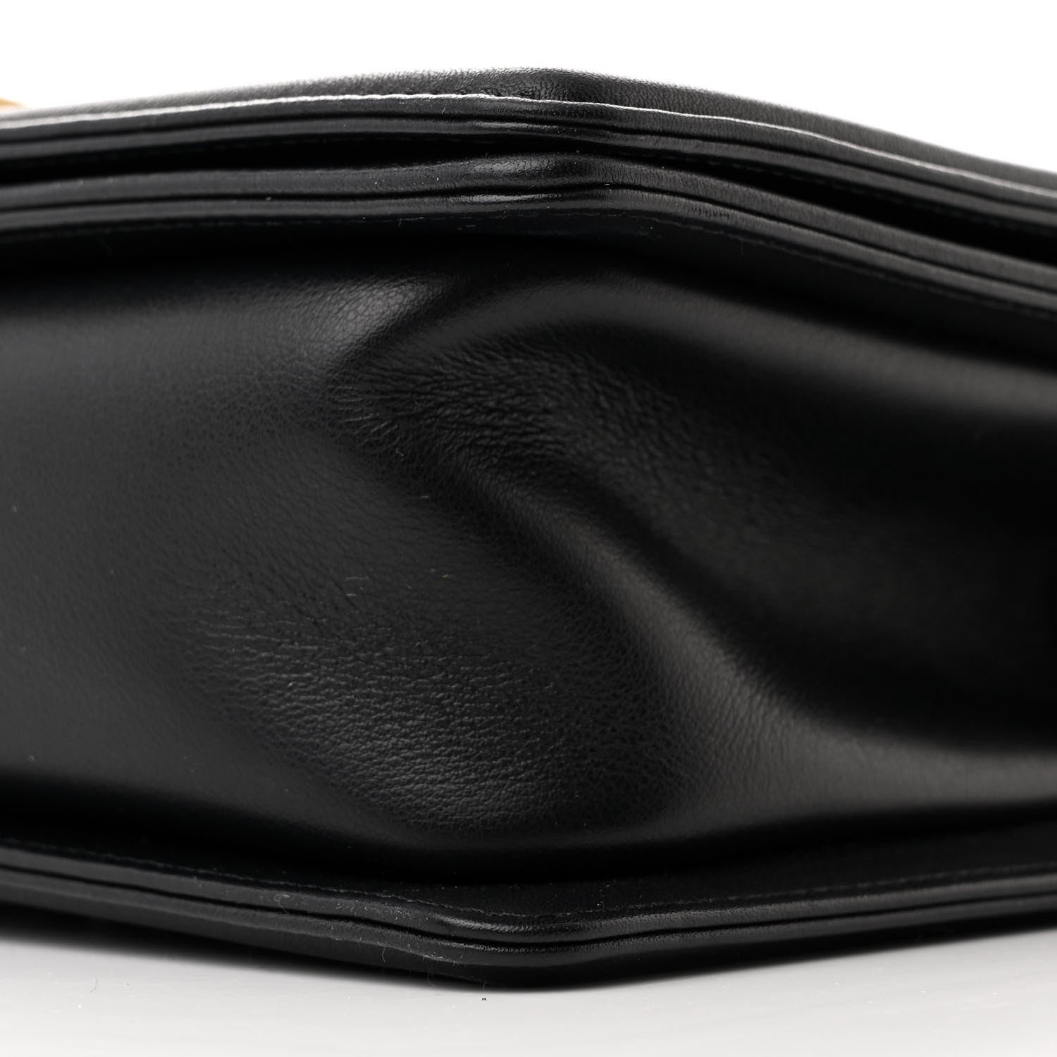 Chanel Lambskin Quilted Medium Boy Flap Black 10 of 11