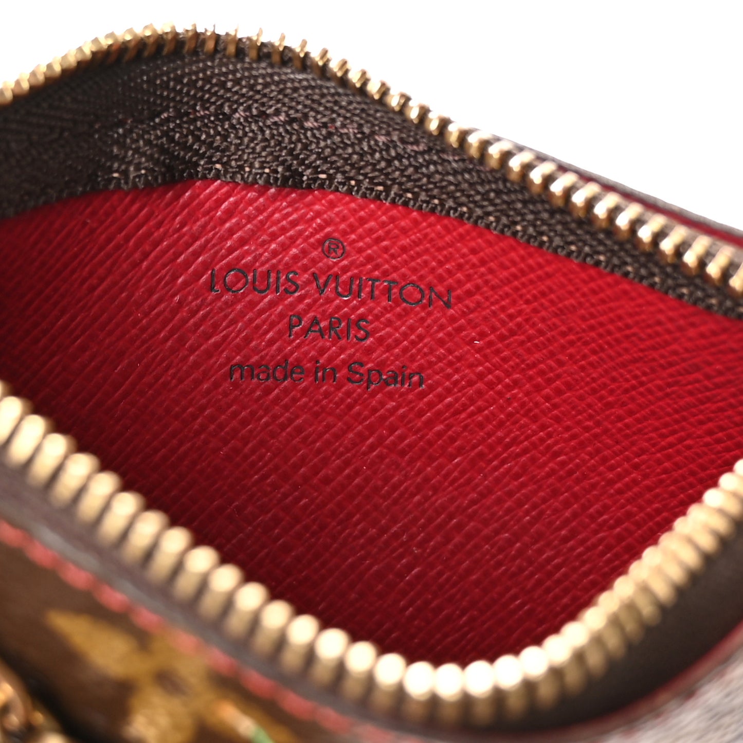 Monogram Cerises Key Pouch