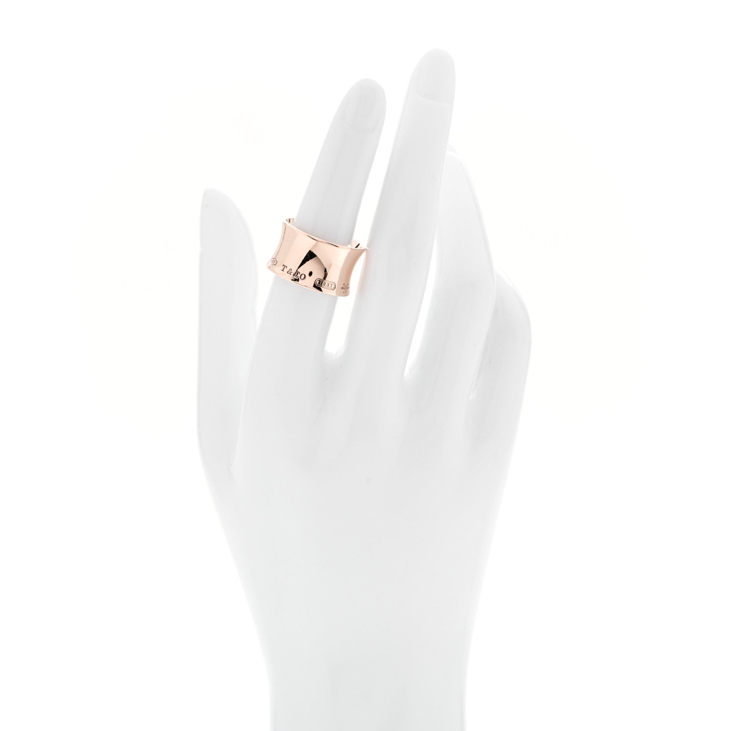 Tiffany Rubedo Wide 1837 Band Ring 52 6 2 of 4