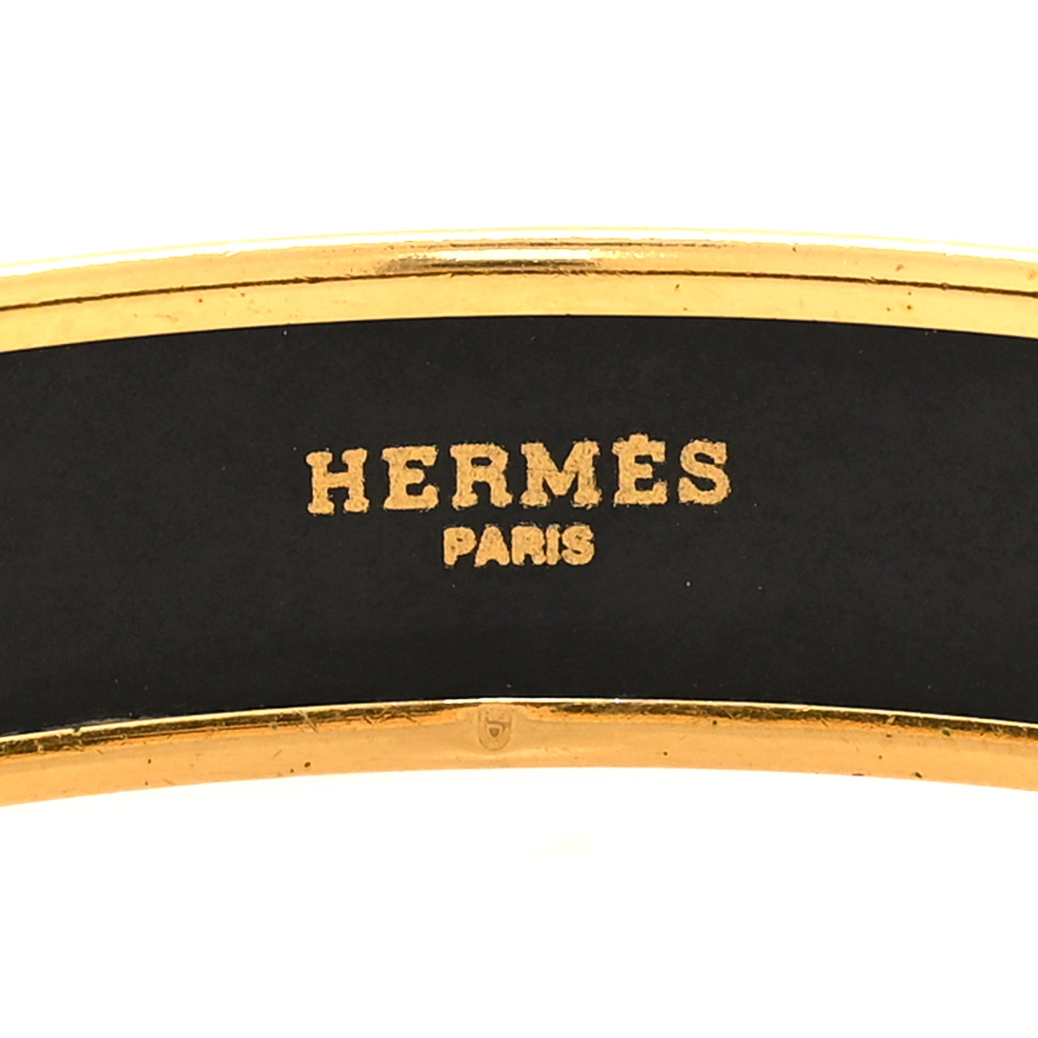 Hermes Enamel Printed Narrow Bracelet 70 4 of 6