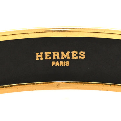Hermes Enamel Printed Narrow Bracelet 70 4 of 6