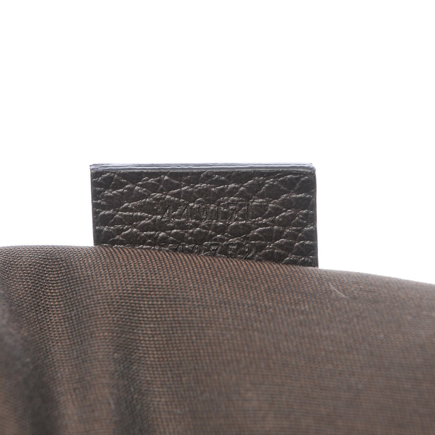 Monogram Large Flap Messenger Bag Beige Dark Brown