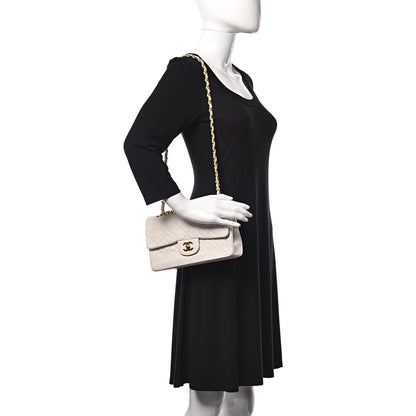 Chanel Lambskin Quilted Small Double Flap White 2 of 13