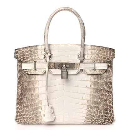 Hermes Matte Niloticus Crocodile Himalaya Birkin 30 Blanc 1 of 17