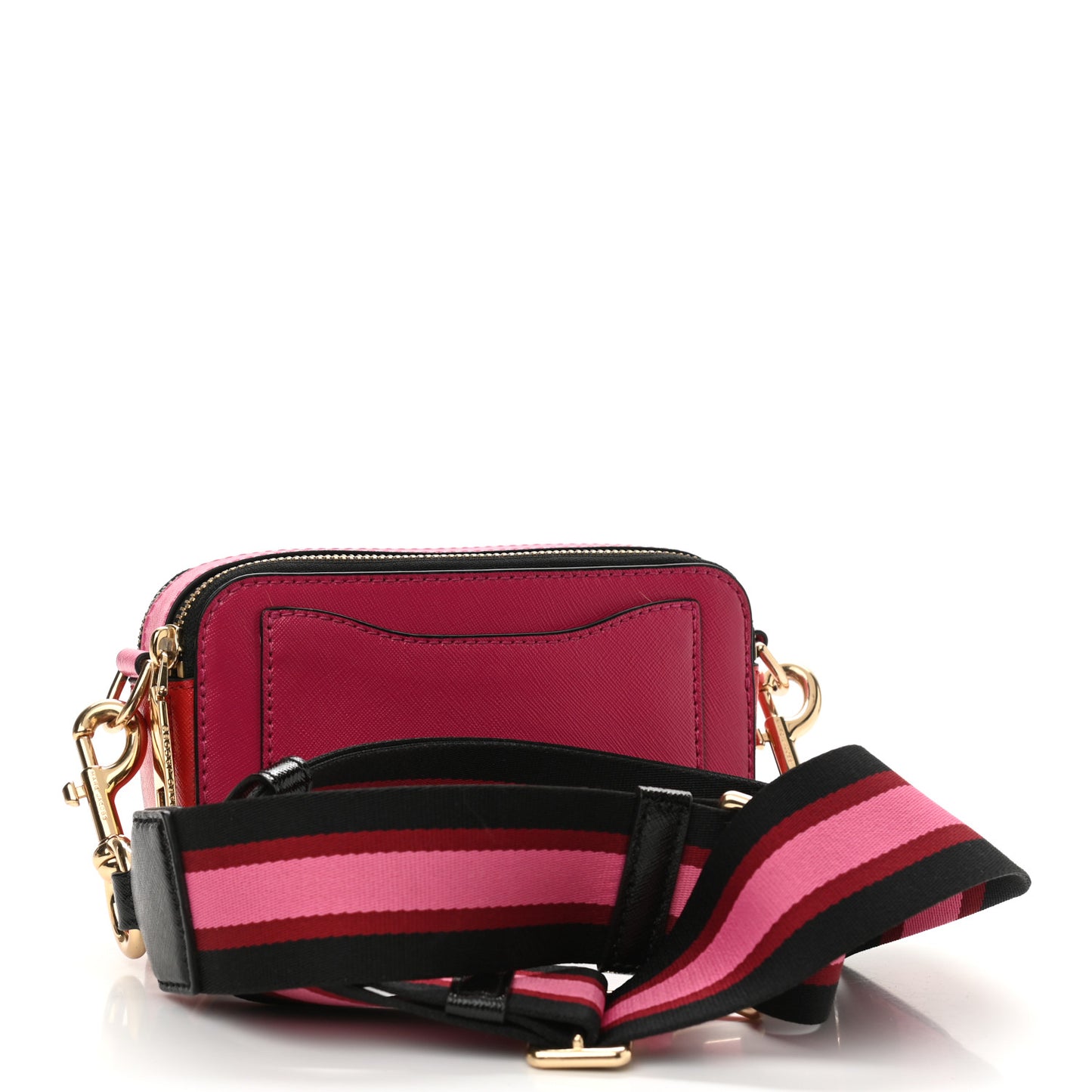 Saffiano Small Snapshot Camera Bag Hibiscus Multicolor