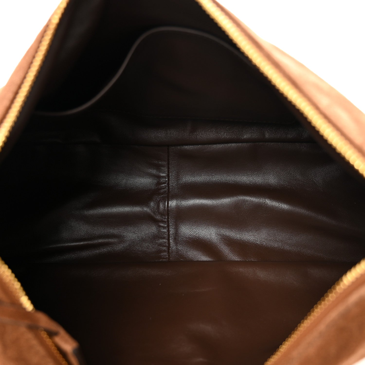 Prada Scamosciato Suede Large Aimee Shoulder Bag Cacao 5 of 10