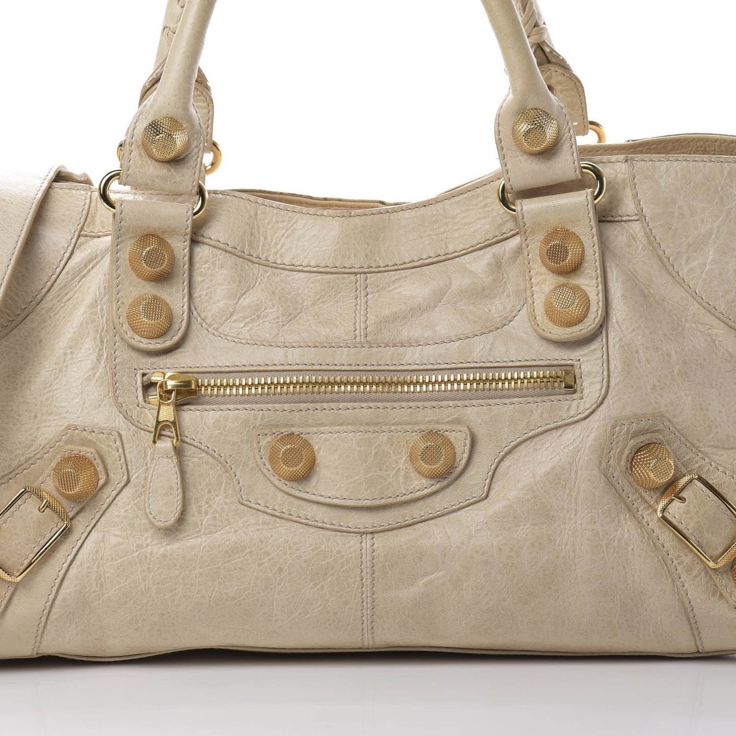 Goatskin Giant 21 Gold Hardware Part Time Natural