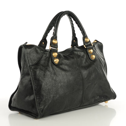 Balenciaga Agneau Giant 21 Gold Hardware Work Black 3 of 7