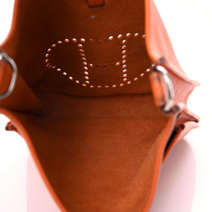 Hermes Taurillon Clemence Evelyne III GM Orange 5 of 18
