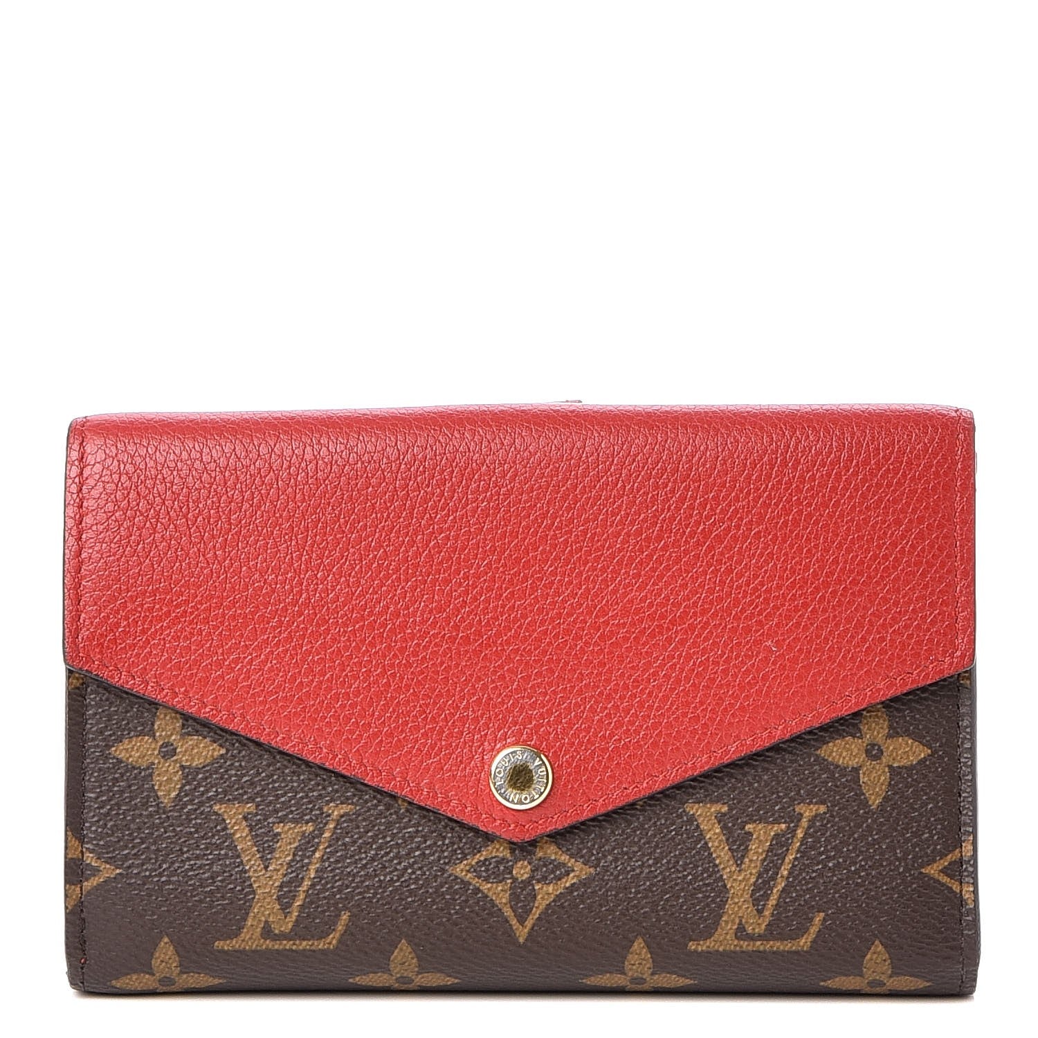 Louis Vuitton Monogram Pallas Compact Wallet Cherry 1 of 8