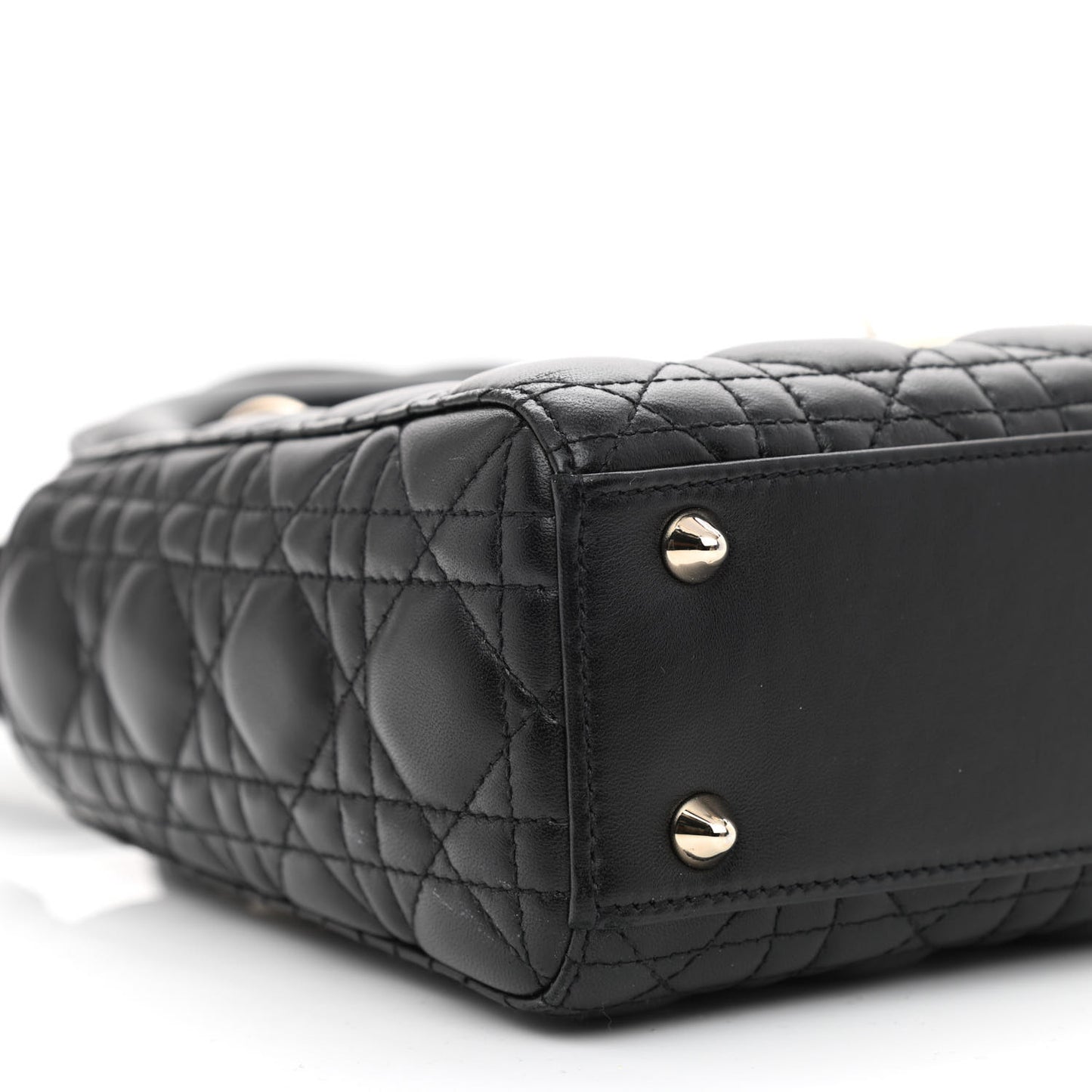 Lambskin Cannage Small My ABCDior Lady Dior Black