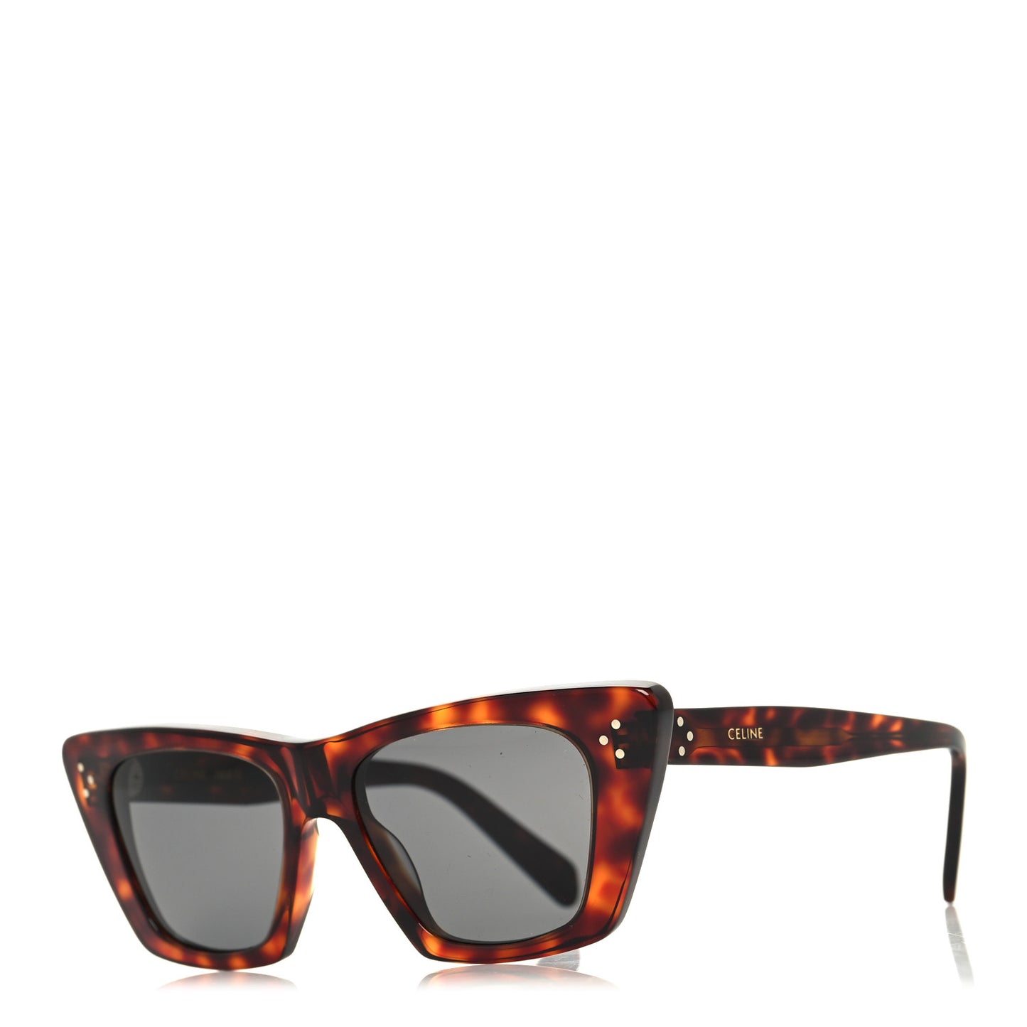 Acetate Cat Eye Sunglasses CL40187I Dark Havana