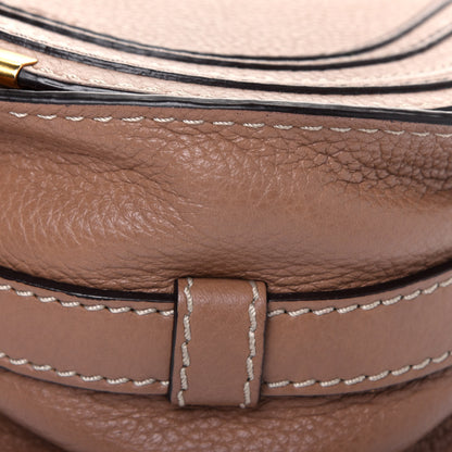 Chloe Calfskin Mini Marcie Round Crossbody Bag Nut 10 of 20