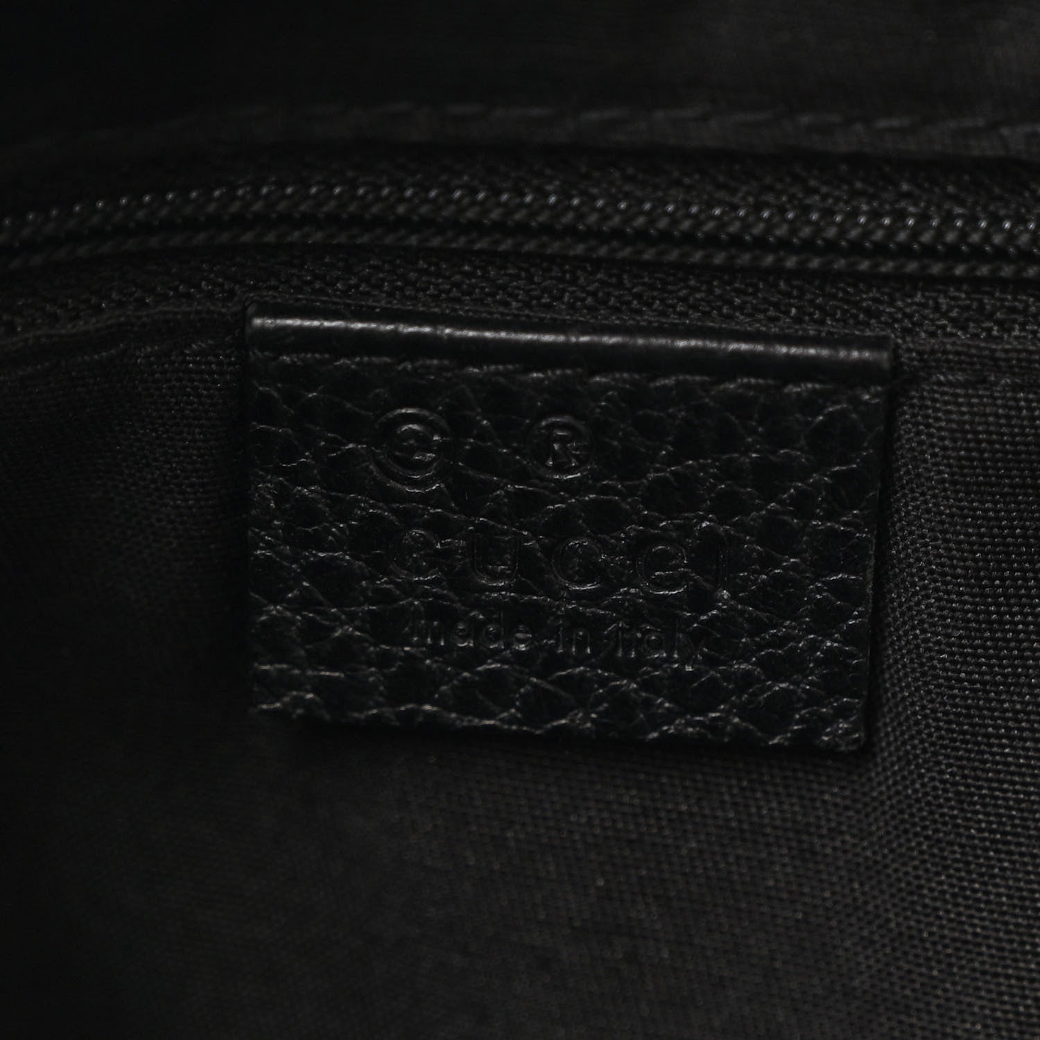 Gucci Grained Calfskin Bamboo Bar Hobo Black 6 of 11