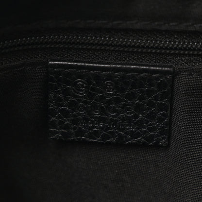 Gucci Grained Calfskin Bamboo Bar Hobo Black 6 of 11