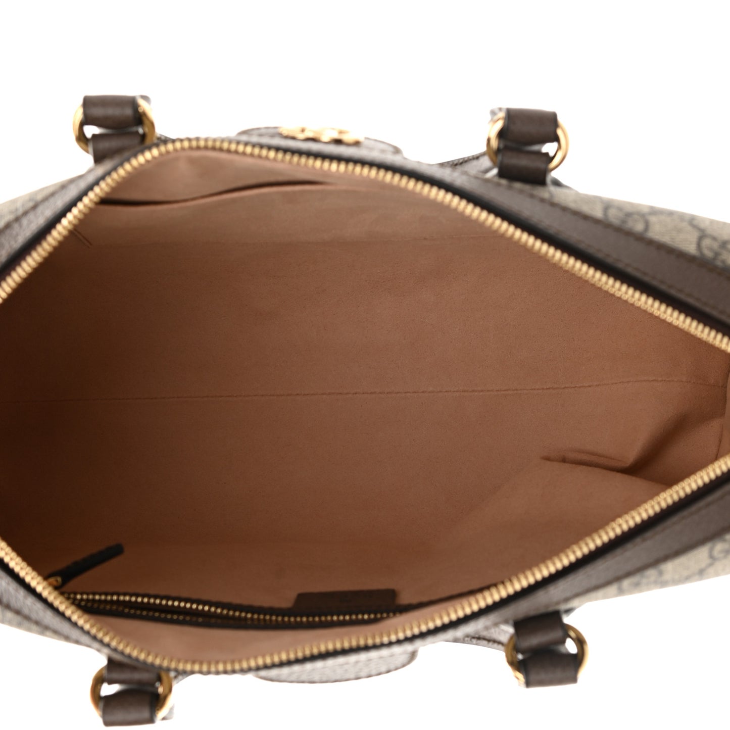 GG Supreme Monogram Web Medium Ophidia Boston Brown