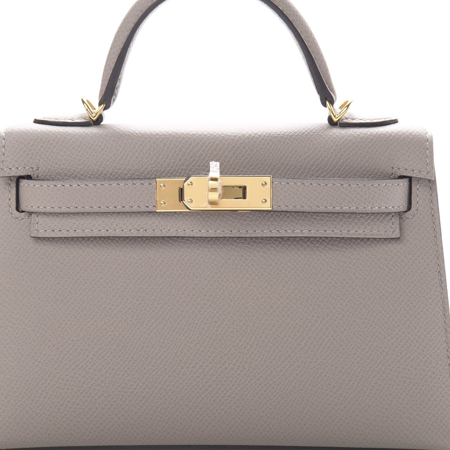 Hermes Epsom Mini Kelly Sellier 20 Gris Asphalt 7 of 10