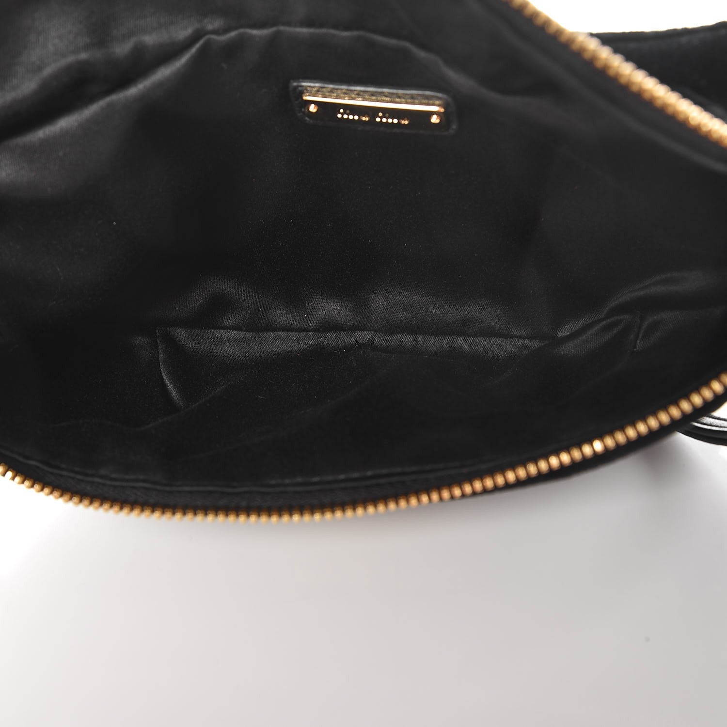 Miu Miu Velvet Matelasse Belt Bag Nero Black 7 of 9