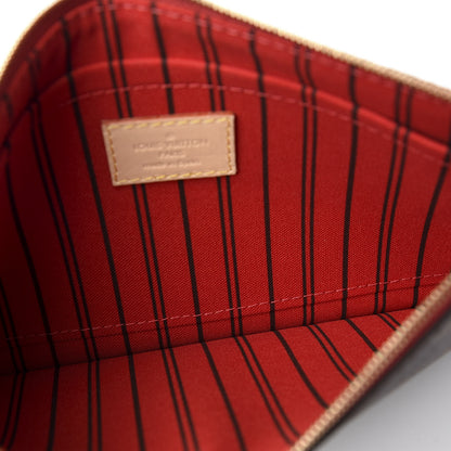 Louis Vuitton Monogram Neverfull MM GM Pochette Cherry 4 of 6
