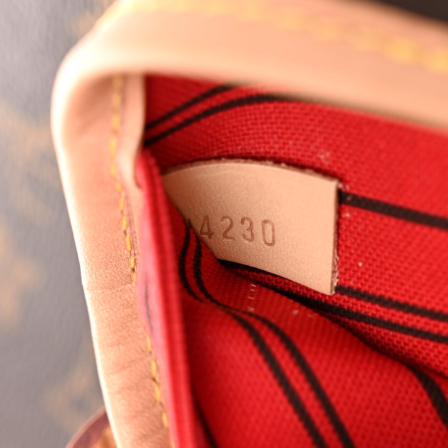 Monogram Neo Neverfull MM Cherry