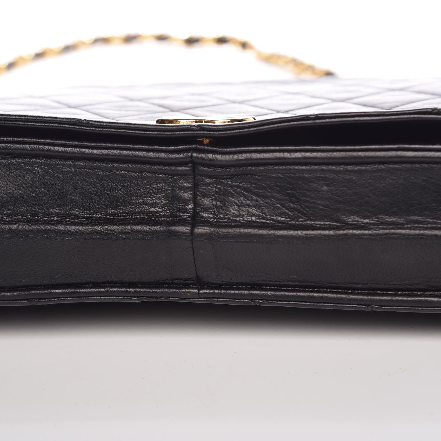 Chanel Lambskin Quilted Small Single Flap Black 11 of 13