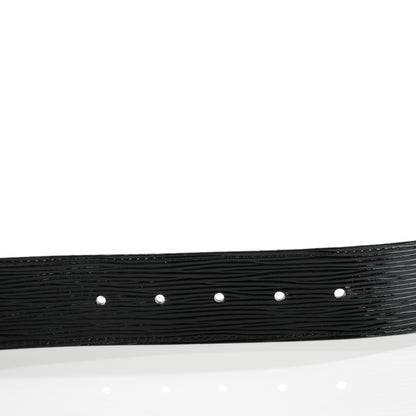 Louis Vuitton Epi Electric 40mm LV Initiales Belt 100 Black 5 of 7