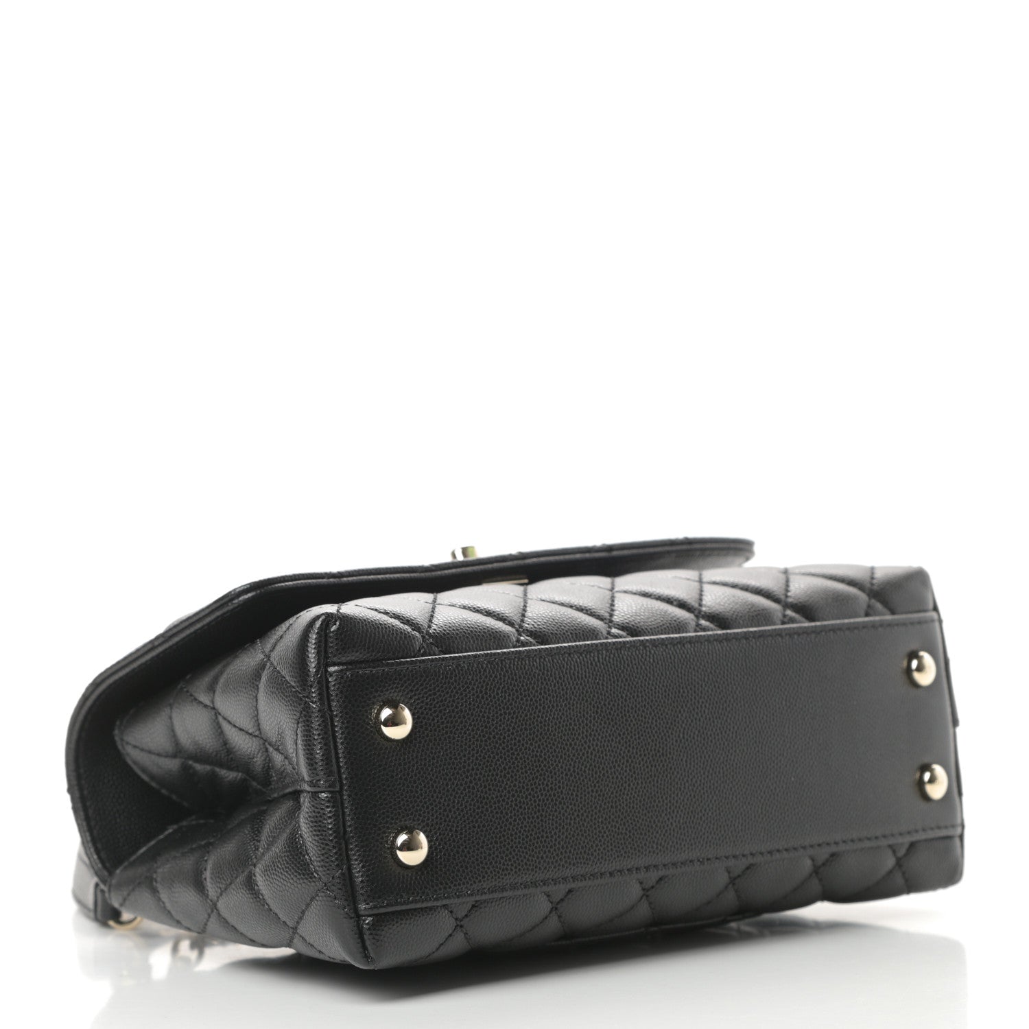 Chanel Caviar Quilted Mini Coco Handle Flap Black 4 of 11