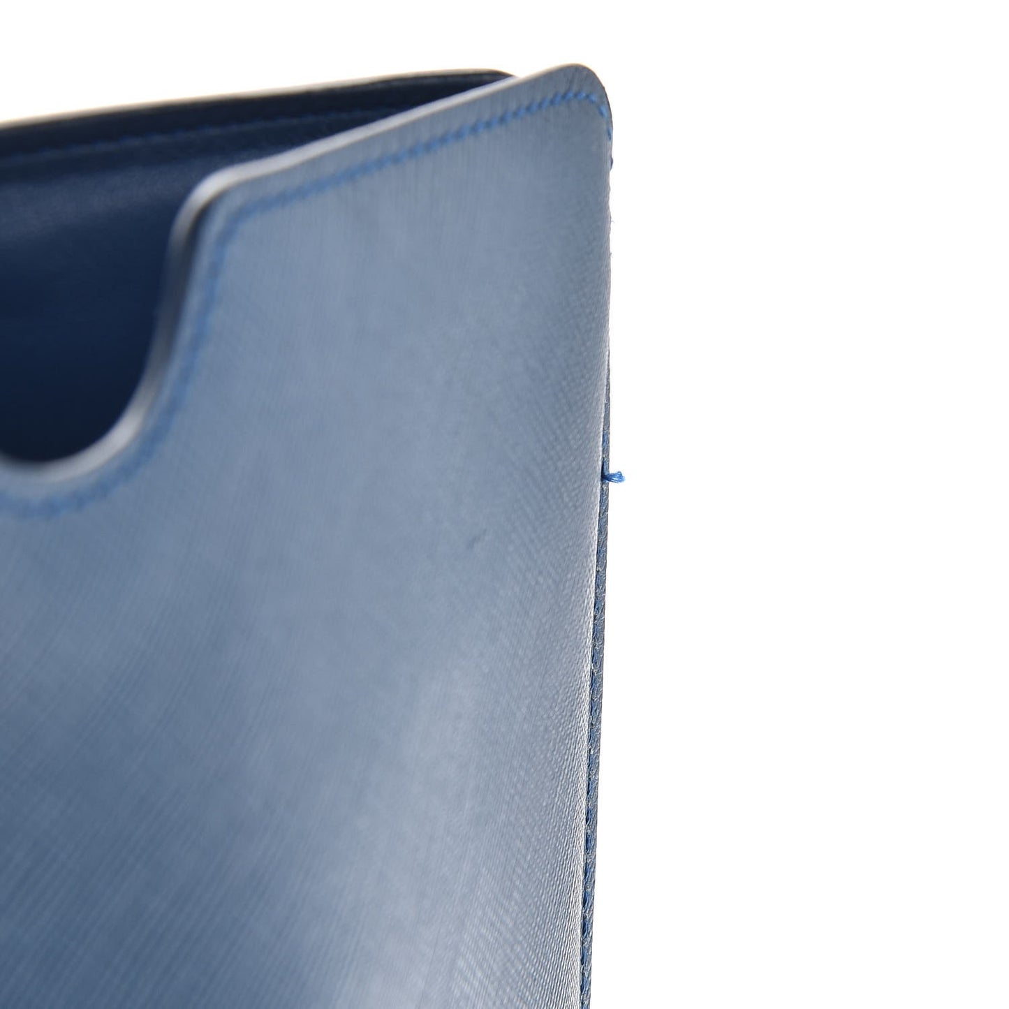 Saffiano iPad Sleeve Case Cobalto