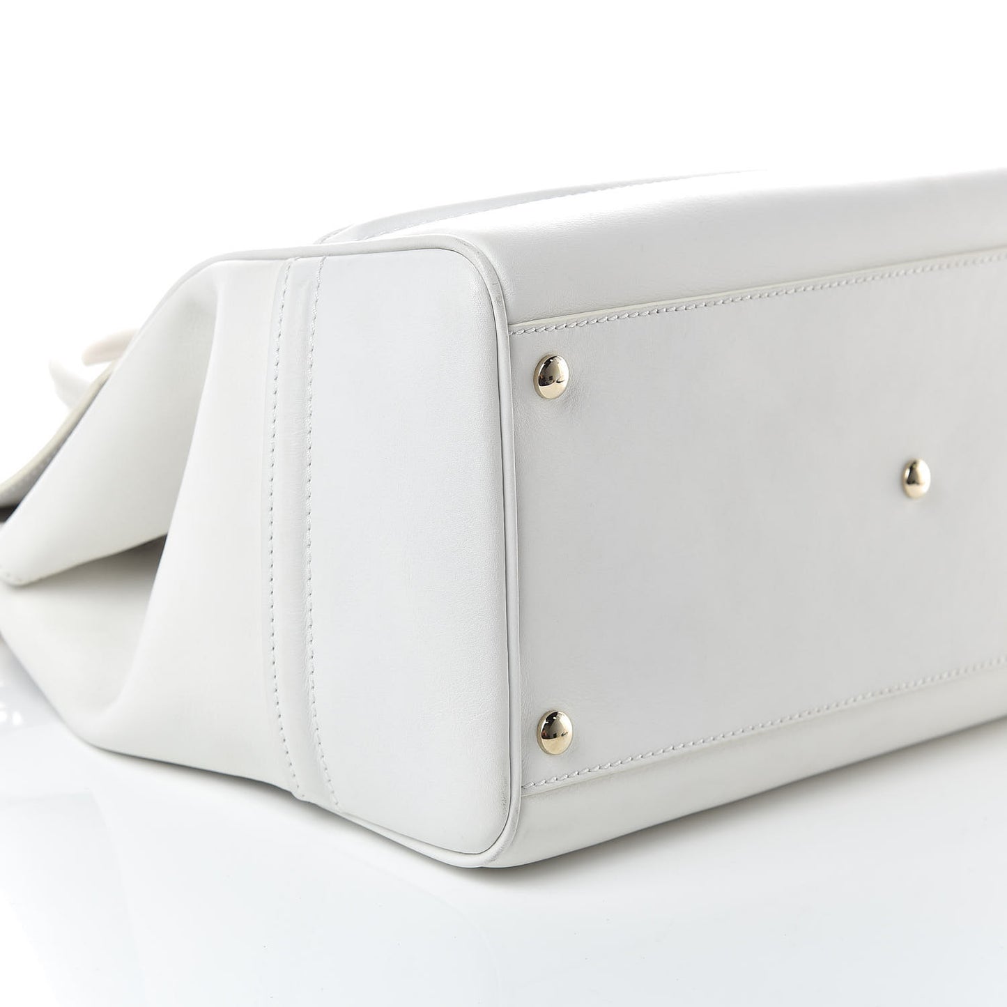Calfskin Large Palazzo Empire Bag White