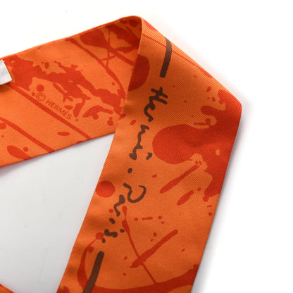 Hermes Silk Cheval Surprise Twilly 2 of 3