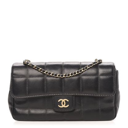 Chanel Lambskin Quilted Mini Chocolate Bar Flap Black 1 of 12