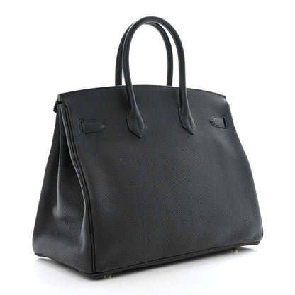 Hermes Togo Birkin 35 Black 3 of 11