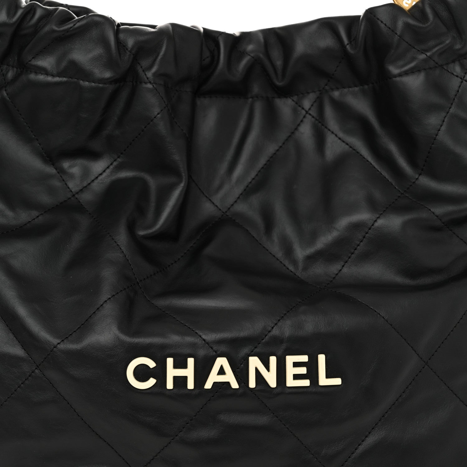 Chanel Calfskin Quilted Chanel 22 Black 9 of 11