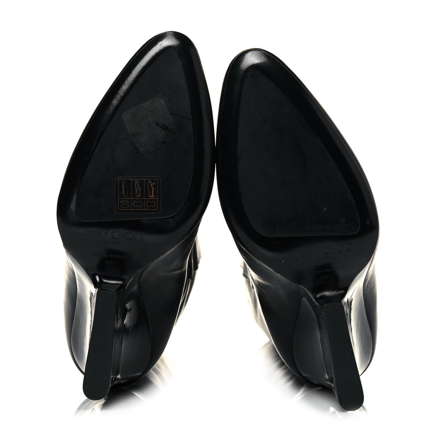 Calfskin Cartel Boots 39.5 Black