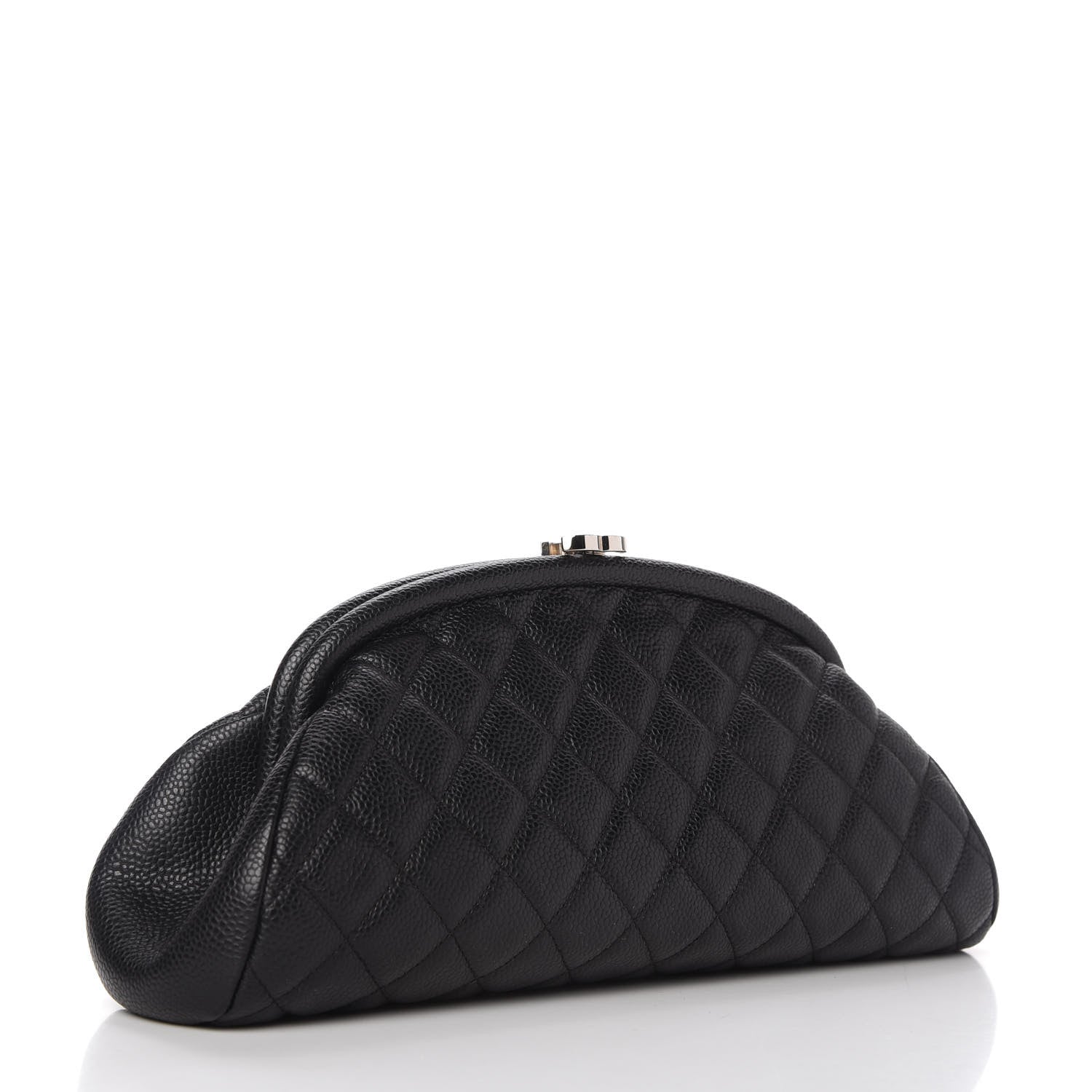 Chanel Caviar Quilted Timeless Clutch Black 3 of 10