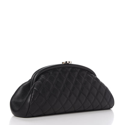 Chanel Caviar Quilted Timeless Clutch Black 3 of 10