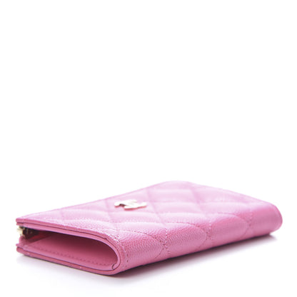 Chanel Caviar Quilted Key Holder Case Pink 4 of 7