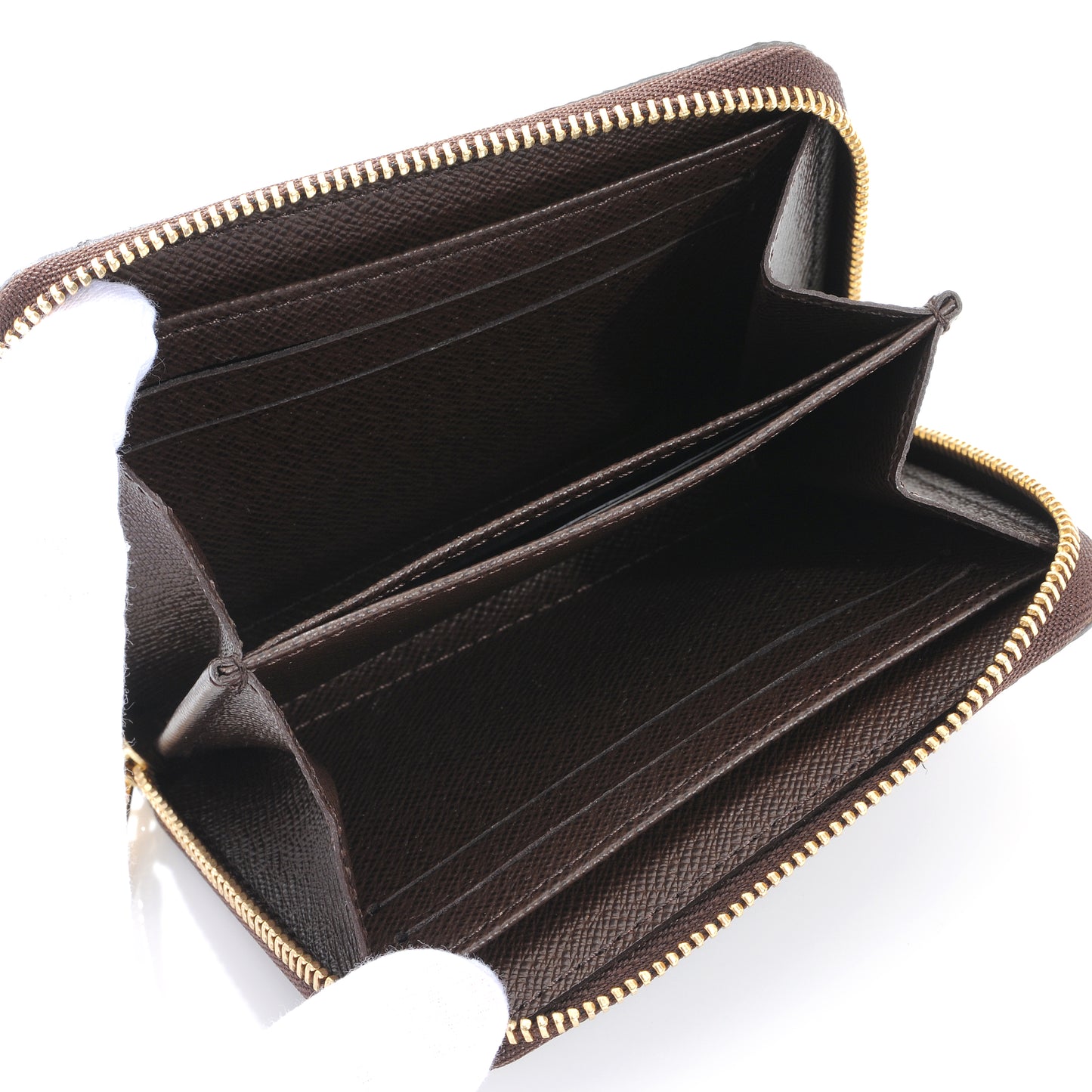Damier Ebene Zippy Coin Purse