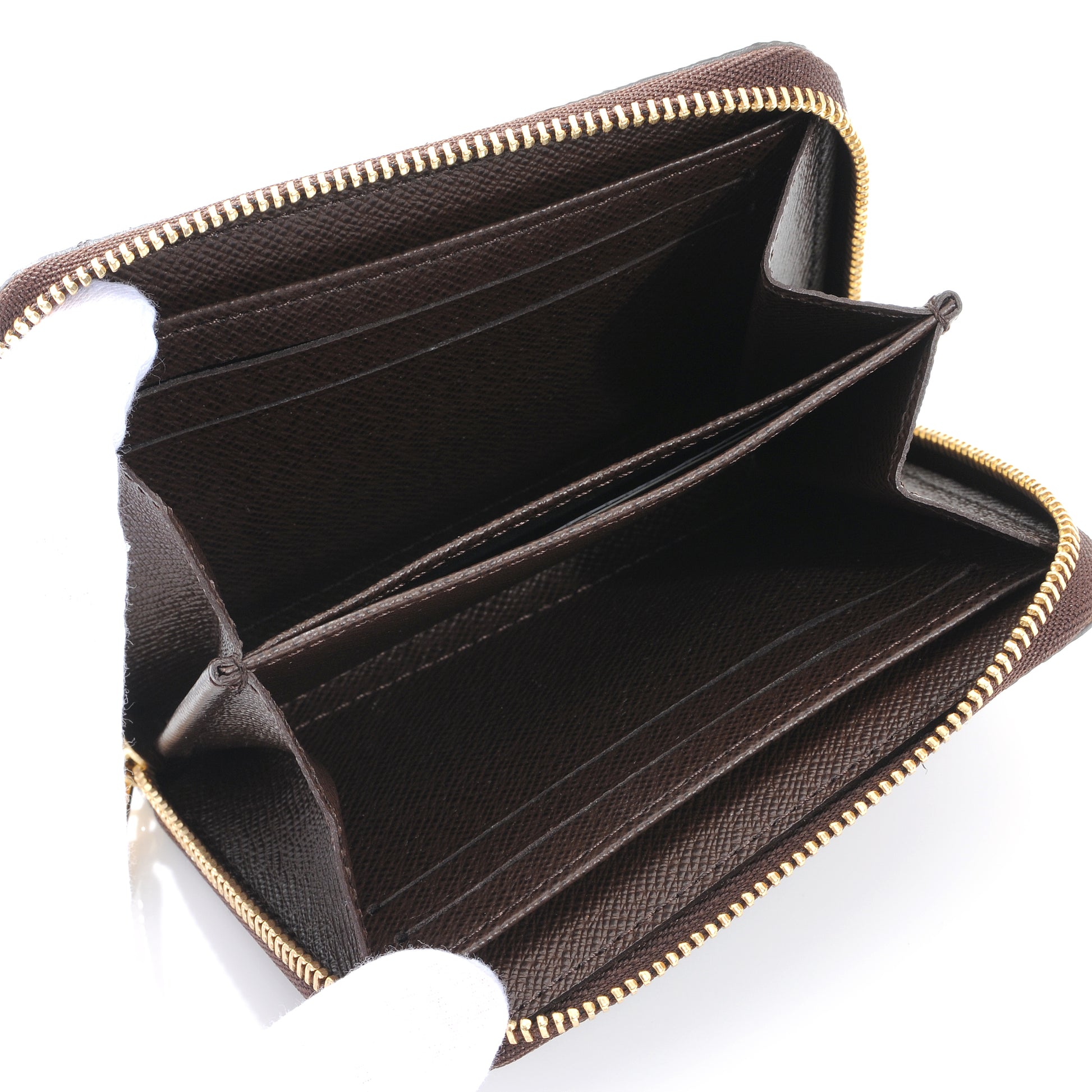 Louis Vuitton Damier Ebene Zippy Coin Purse 4 of 6