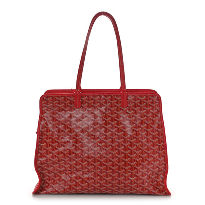 Goyard Goyardine Sac Hardy Pet Carrier PM Red 1 of 11
