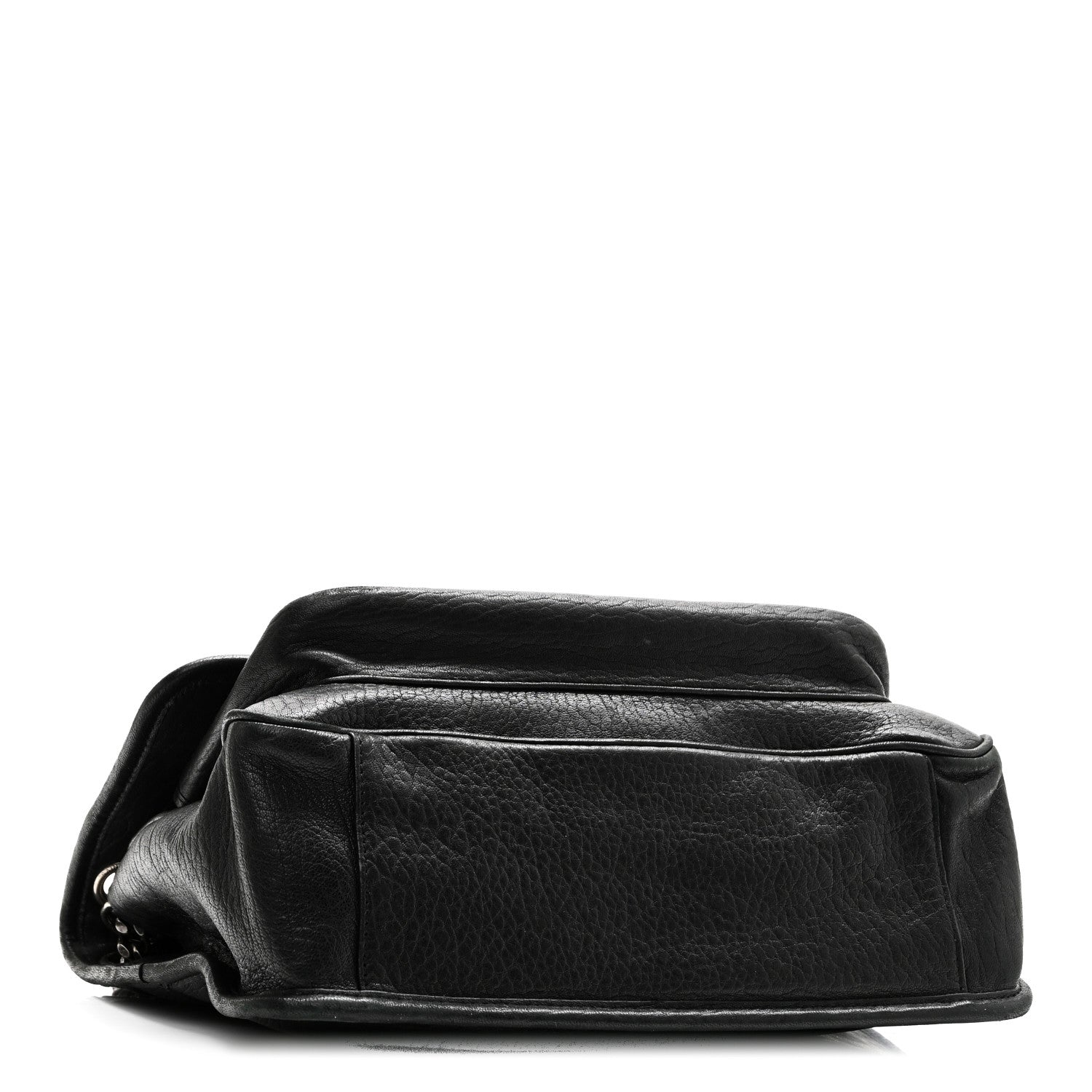 Saint Laurent Grained Lambskin Monogram Medium Niki Chain Satchel Black 4 of 10