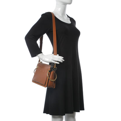 Chloe Calfskin Suede Small Roy Bag Caramel 2 of 10