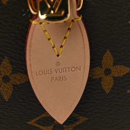 Louis Vuitton Monogram Speedy Bandouliere 20 Black 6 of 10