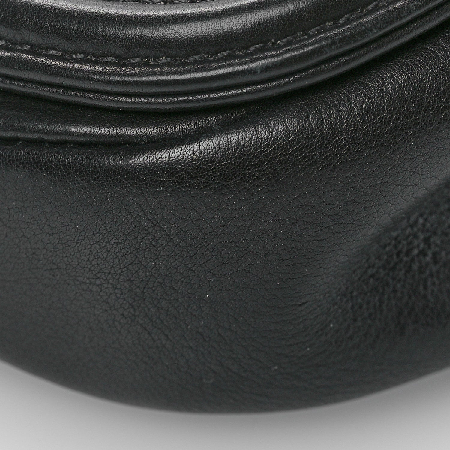 Chanel Calfskin Quilted Small Underline Flap Black 10 of 11
