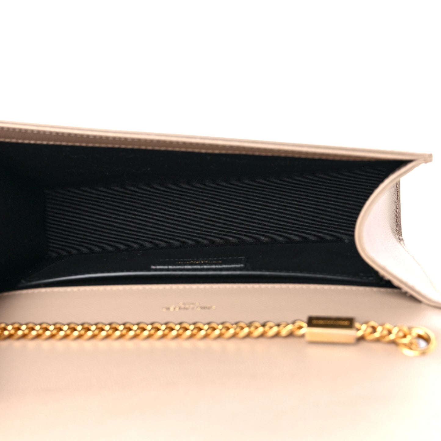 Grain De Poudre Medium Monogram Kate Satchel Dark Beige